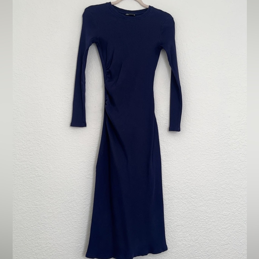 Zara Dark Blue Dress